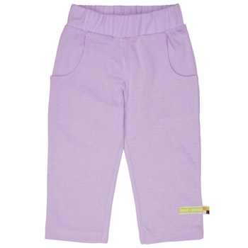Dickere Jersey Freizeithose flieder