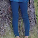 Vorschaubild Leichte Feinripp Leggings 100% Bio Baumwolle