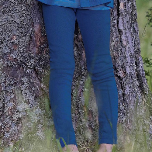 Leichte Feinripp Leggings 100% Bio Baumwolle