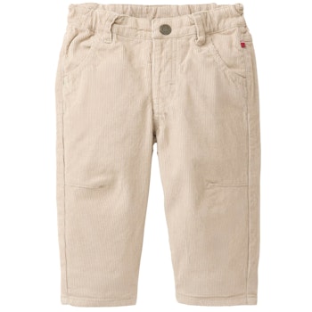 Robuste Feincord Hose beige