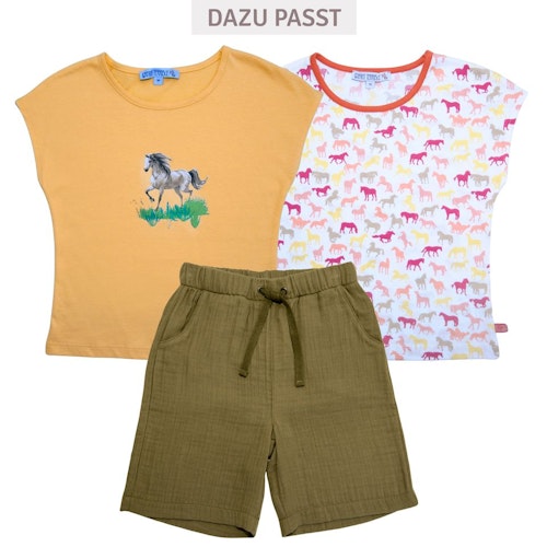 Leichte Musselin Shorts