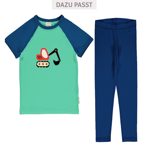 Weiches Raglan T-Shirt Bagger hellgrün