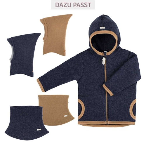 Loopschal Wolle Fleece