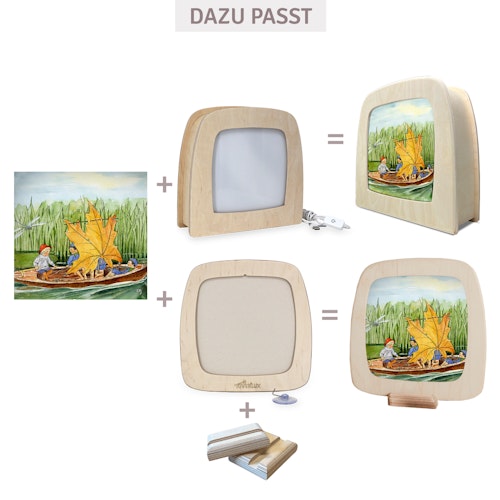 Toverlux Silhouette Elsa Beskow - Peter im Blaubeerland