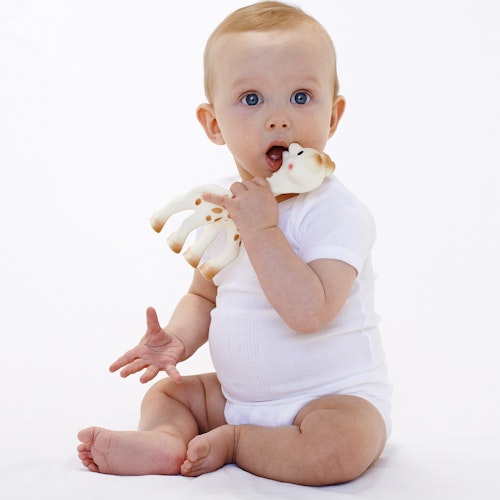 Sophie la girafe® – beliebtes Beißspielzeug aus Naturkautschuk für Babys ab Geburt | VULLI
