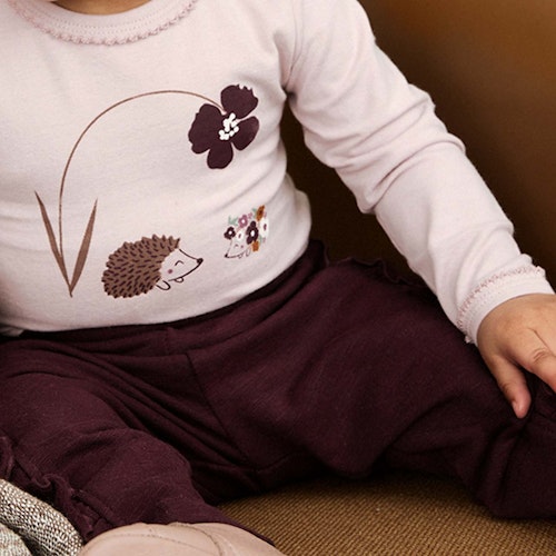 Babyhose Sweat Rüschen