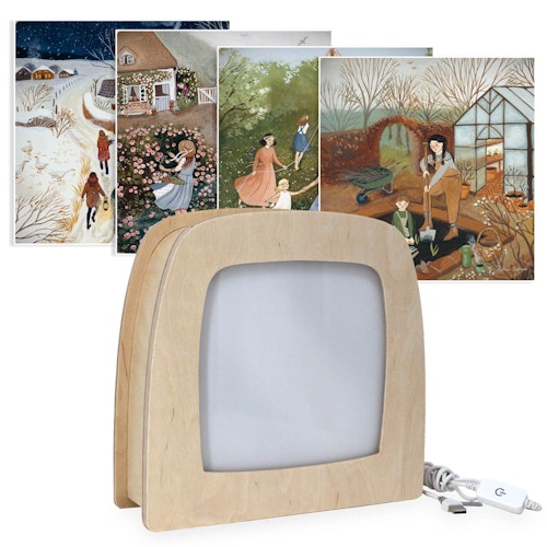 Lampen Starter-Set Robin Pieterse Lampe mit 4 Silhouetten