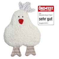 Süße Rassel naturbelassen - Huhn