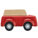Vorschaubild Spielzeug Auto aus Holz ab 3 Jahren rot - 6 cm