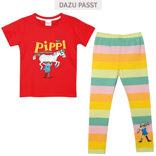 Shirt kurzarm Pippi Langstrumpf