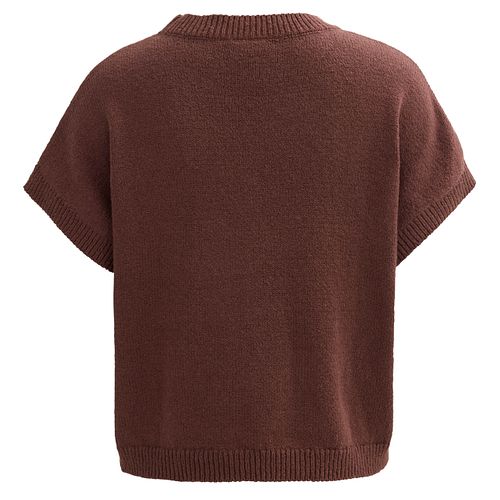 Damen Strickpullover kurzarm