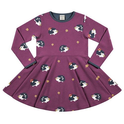 Kleid Maxomorra langarm Motiv