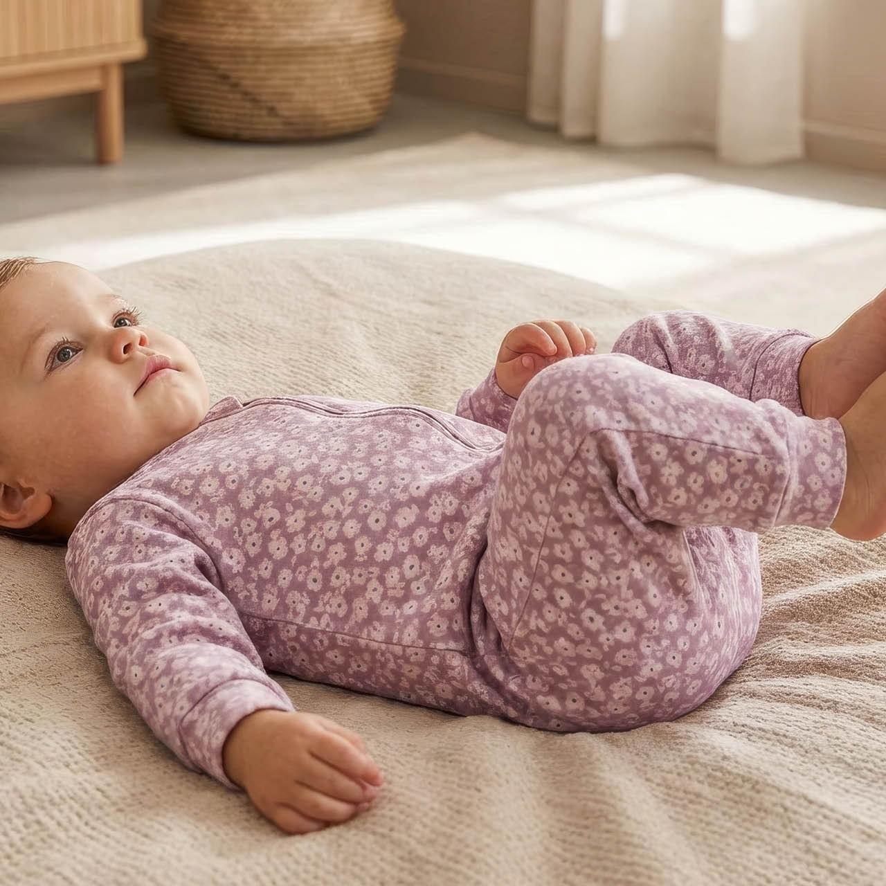 Strampler People Wear Organic langarm Bio-Baumwolle