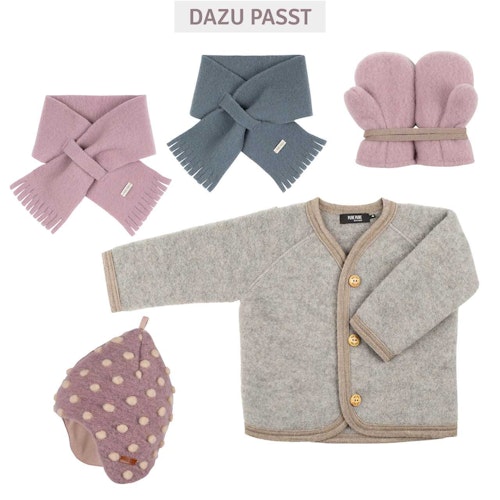 Baby Fleecejacke aus Schurwolle