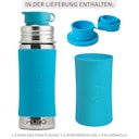Vorschaubild Edelstahl Sportflasche Sportverschluss 325 ml aqua-blau
