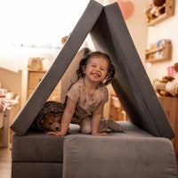 Funzy Spielsofa 4-teilig Anthrazit Funzy Spielsofa 4-teilig Anthrazit