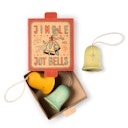 Vorschaubild Holz Ornamente Weihnachtsbaumschmuck Jingle Joy Bells