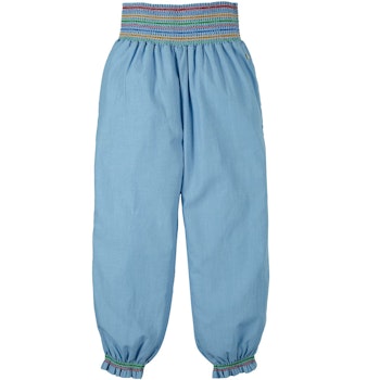 Locker, leichte Harem Hose in jeans-blau