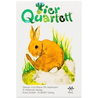 Tierquartett – Kinder Kartenspiel 4-99 Jahre