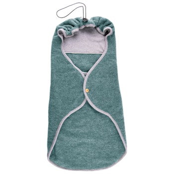 Wollfleecesack für Autositze mintgrün für 3- und 5-Punktgurte