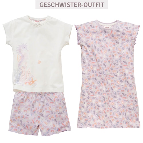Sommerlicher Schlafanzug Meereswelt