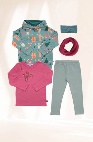 Langarmshirt mit Stickerei Mädchen