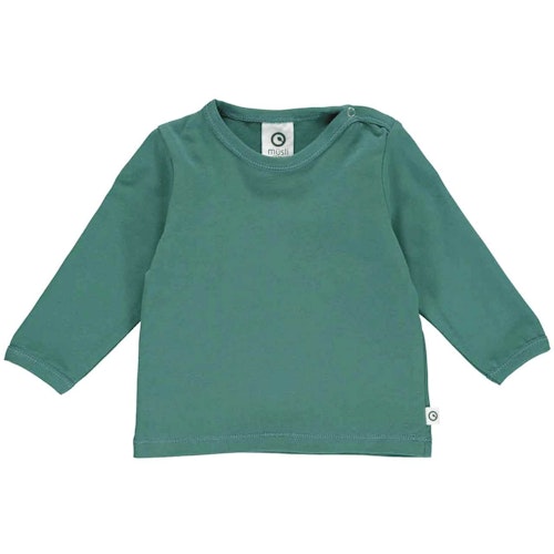 Dehnbares Basic Langarmshirt
