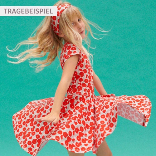Sommer Kleid mit Eis-Druck