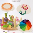 Vorschaubild Blumen Funkelsteine 60 Stück