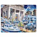 Vorschaubild Kinder Puzzle ab 3 Jahre Polizei Einsatz
