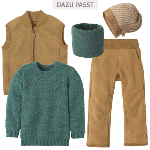 Pullover Zick-Zack Strickmuster