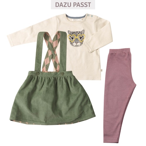 Shirt Langarm Skater Leopard