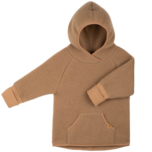 Fleece Pullover Kapuze Wolle