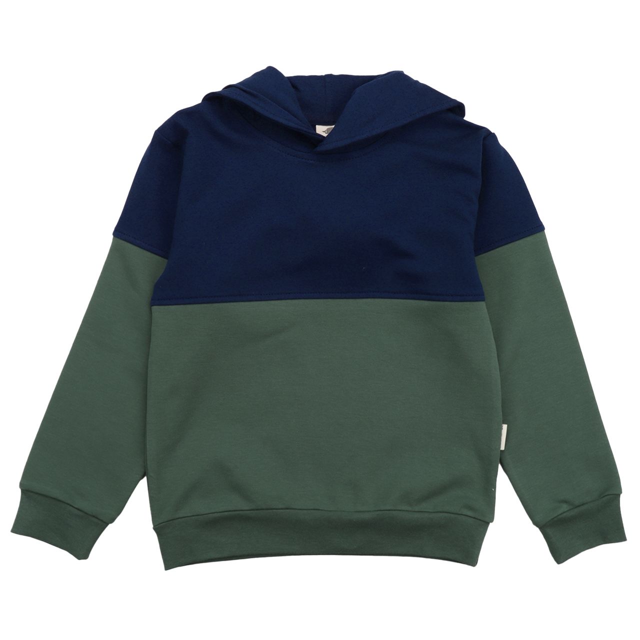 Zweifarbiger Hoodie Sweat