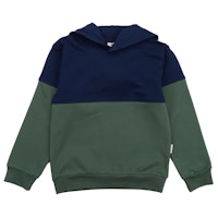 Zweifarbiger Hoodie Sweat