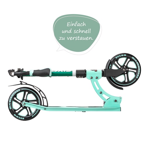 Alu Scooter ab 6 Jahre 35-100kg 205mm-Rädern mint