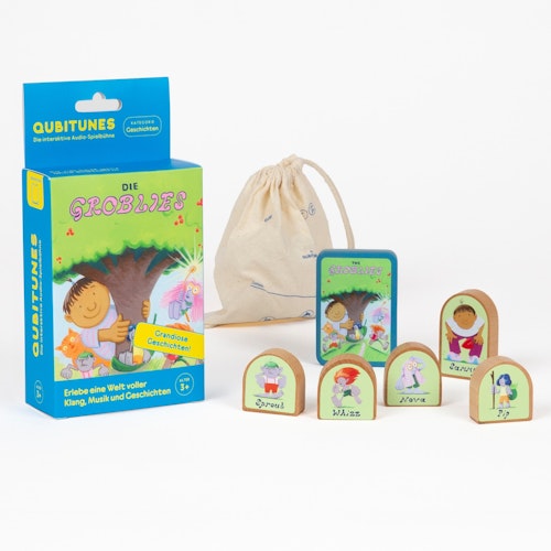 Die Groblies Audio-Spiel für Qubitunes ab 4 Jahren
