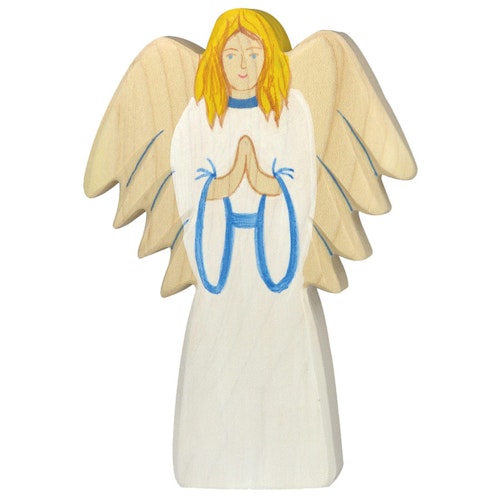 Holztiger Erzengel Holzfigur