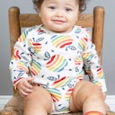 Vorschaubild Apfel Babybody langarm Doppelpack