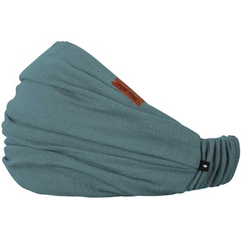 Sommer Haarband Musseline blau