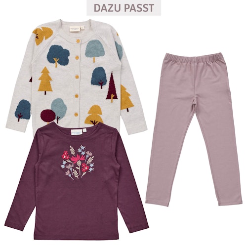 Weiches langarm Shirt Blumen