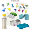 Vorschaubild Funky Friends 5er Set Piekser für Snacks