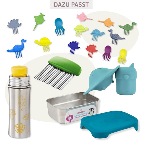 Funky Friends 5er Set Piekser für Snacks