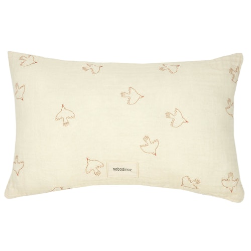 Dekokissen mit Vögeln– 35 cm