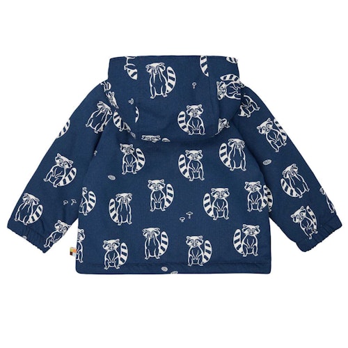 Herbstjacke Plüsch gefüttert Eulen