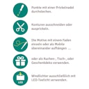 Vorschaubild Prickelvorlagen Bienen und Käfer – 10 Bögen aus Recyclingpapier