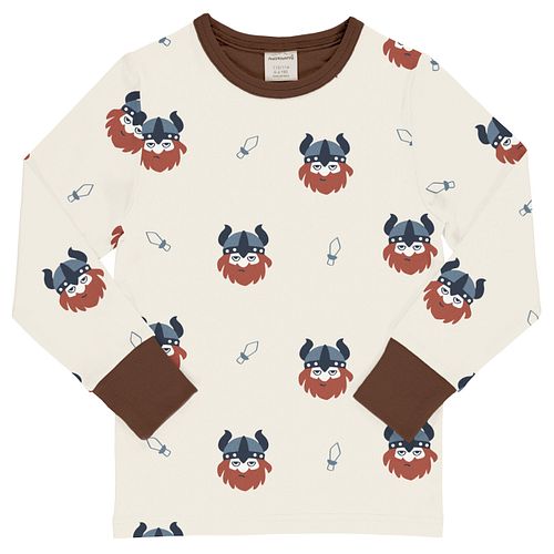 Langarmshirt Maxomorra Interlock/Jersey Motiv