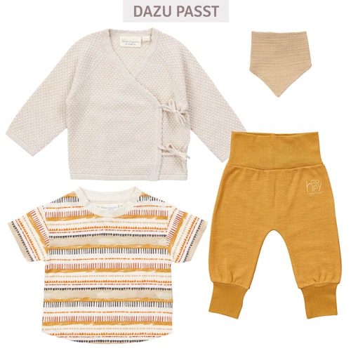 Musselin Dreiecktuch sand-beige