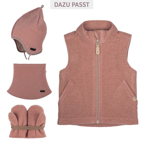 Fleece Mütze doppellagig