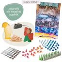 Vorschaubild Spieltuch Bio-Baumwolle Unter der Erde 100 x 100 cm